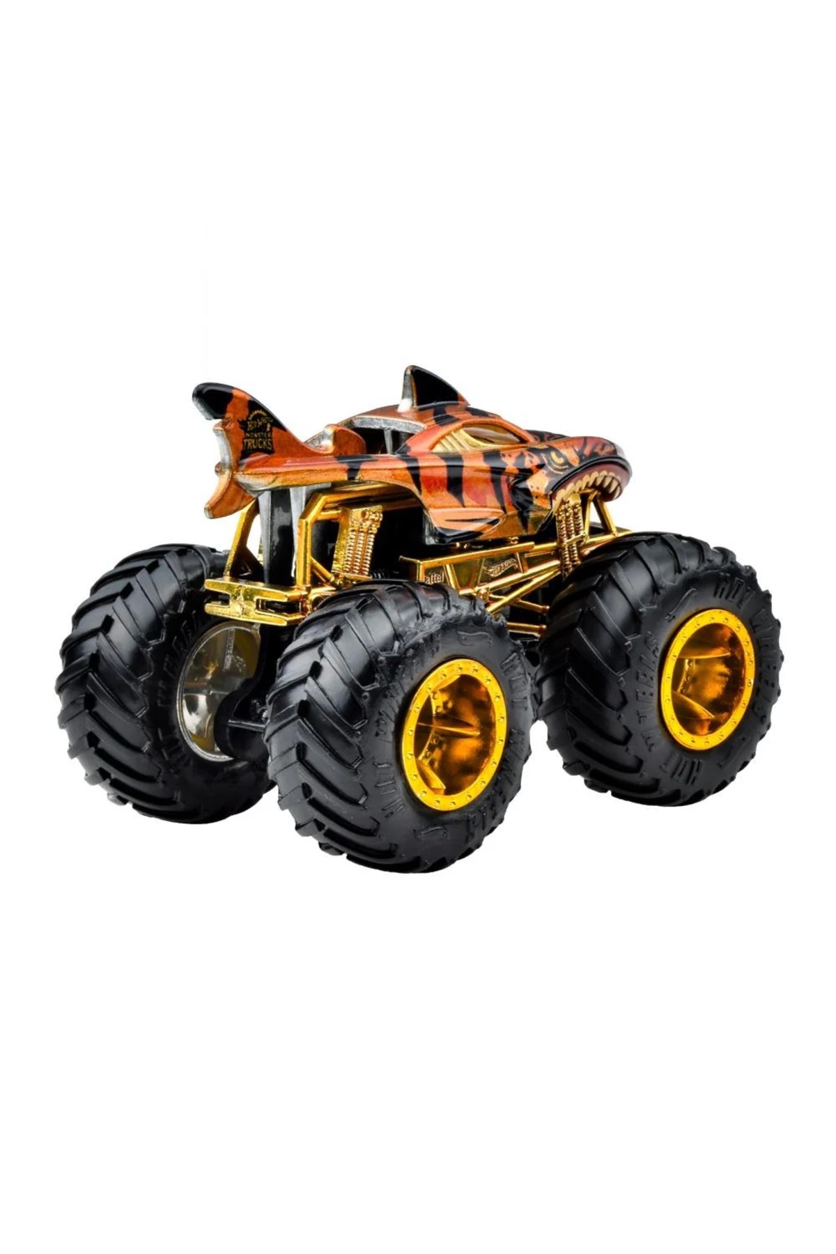ماشین اسباب بازی MONSTER TRUCKS TIGER SHARK TROPHY CHAMPIONS JDV96 JDW02 از ترکیه HOT WHEELS