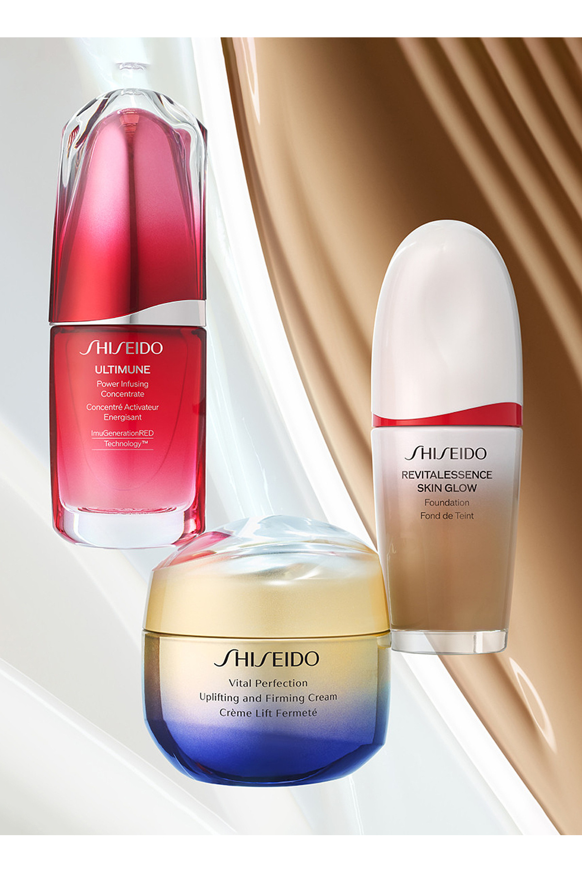 پایه پوست جدید REVITALESSENCE SKIN GLOW 30 میلی لیتر شن 250 شیسیدو Shiseido