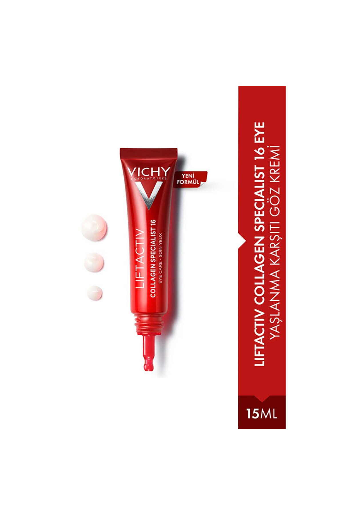 کرم دور چشم ضد پیری مراقبت از خطوط ظریف 15 ML اورجینال Vichy