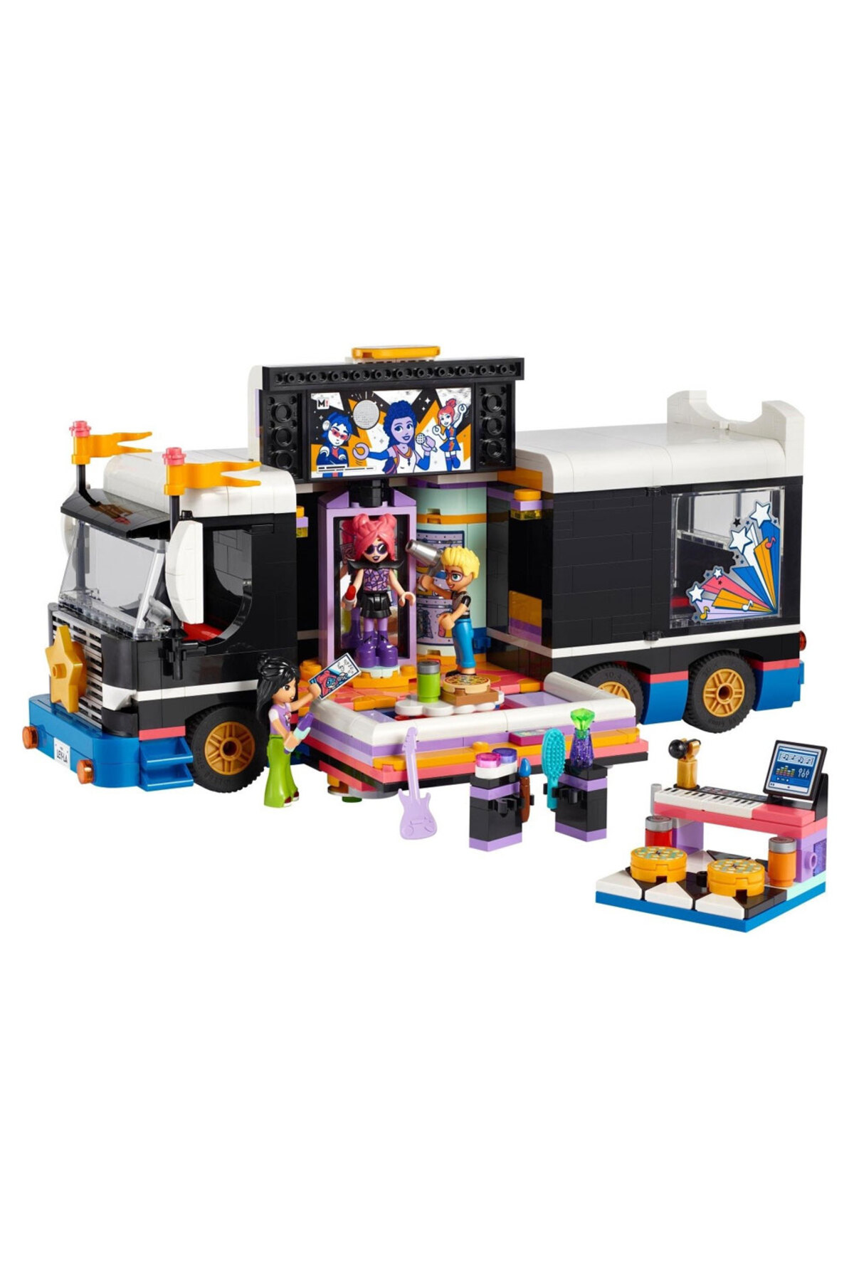 لگو دوستان POP STAR MUSIC TOUR BUS 42619 اورجینال LEGO