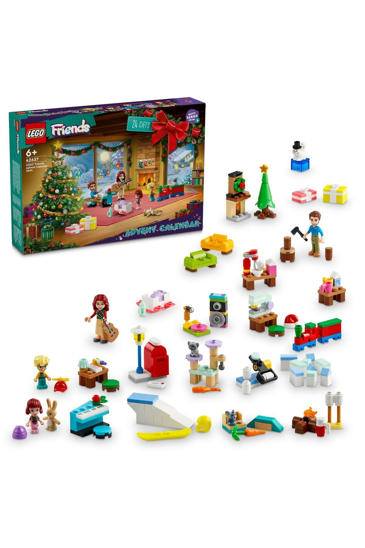 لگو FRIENDS تقویم کریسمس 2024 42637 6 سال بیش از مجموعه ساز 272 قطعه اورجینال LEGO
