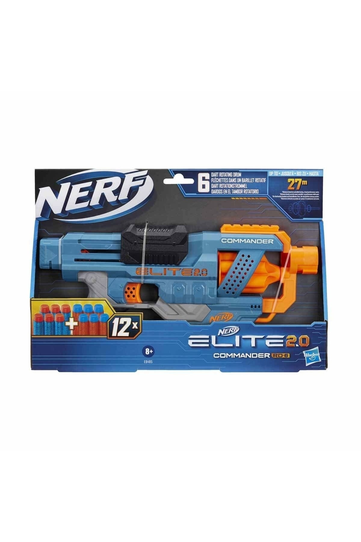 تفنگ های اسباب بازی و آب نخبگان 2 0 فرمانده RD 6 E9485 نرف اورجینال Nerf