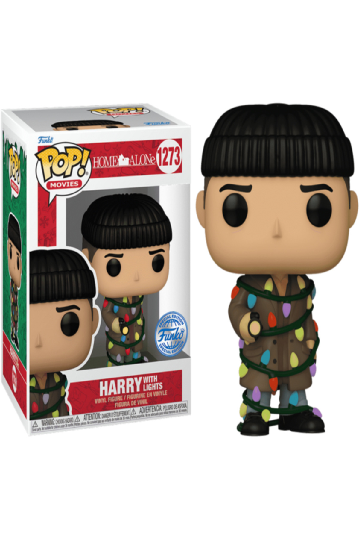 فیگور تنها در خانه هری با لایت پاپ! وینیل اختصاصی POPCULCHA Funko