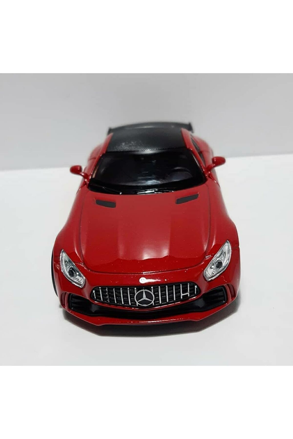 مدل خودرو 1.36 SCALE WELLY BRAND LICENSED MERCEDES AMG GTR RED COLOR 12 CM METAL CAR اورجینال WELLY