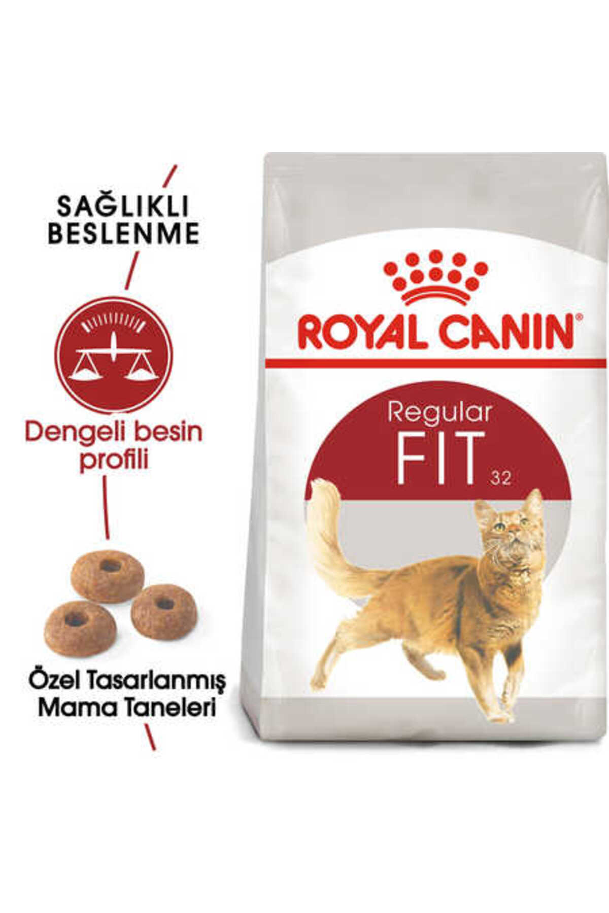 غذای خشک گربه بالغ فیت 32 رویال کنین Royal Canin، ۱۰ کیلوگرم
