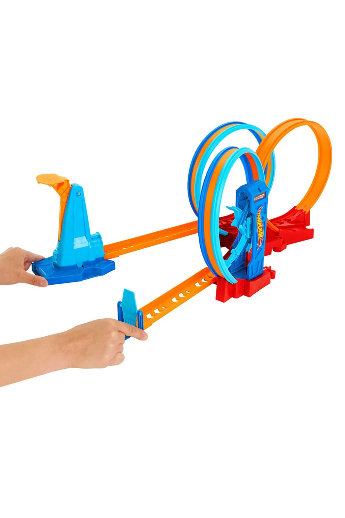 ماشین اسباب بازی ست مسابقه ای ULTRA HOTS CRAZY HOOP RACE HPX93 HOT WHEELS