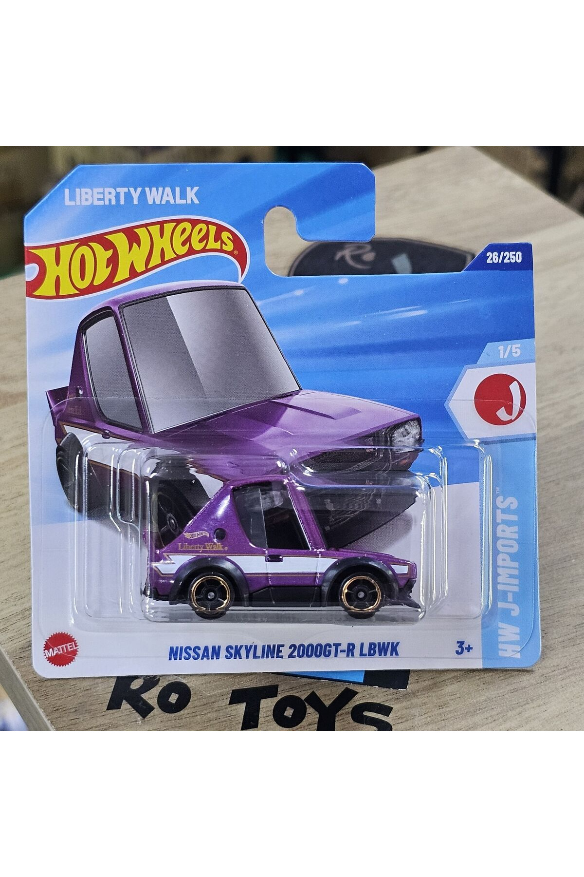 ماشین اسباب بازی HOTWHEELS NISSAN SKYLINE 2000GT R LBWK 2025 از ترکیه HOT WHEELS