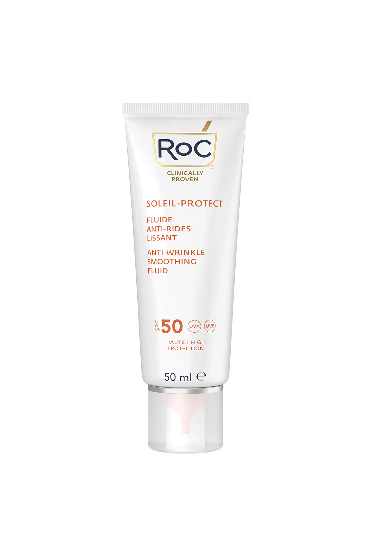 Roc کرم ضد چروک ضد آفتابی صورت SPF50 + 50 میلی لیتر