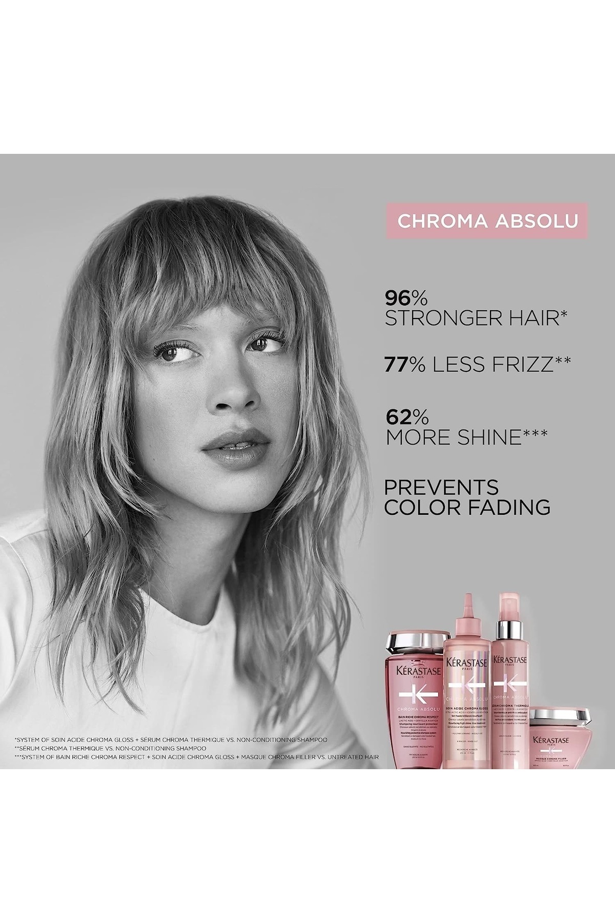 سرم موی TRUSTY KÉRASTASE CHROMA SABOLU SÉRUM THERMIUE 150 میلی لیتر TR280 کراستاس Kerastase