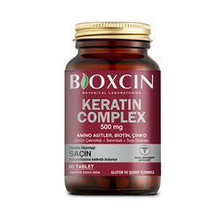 قرص مکمل کراتین کمپلکس بیوکسین Bioxcin مدل فورته Forte بسته ۶۰ عددی