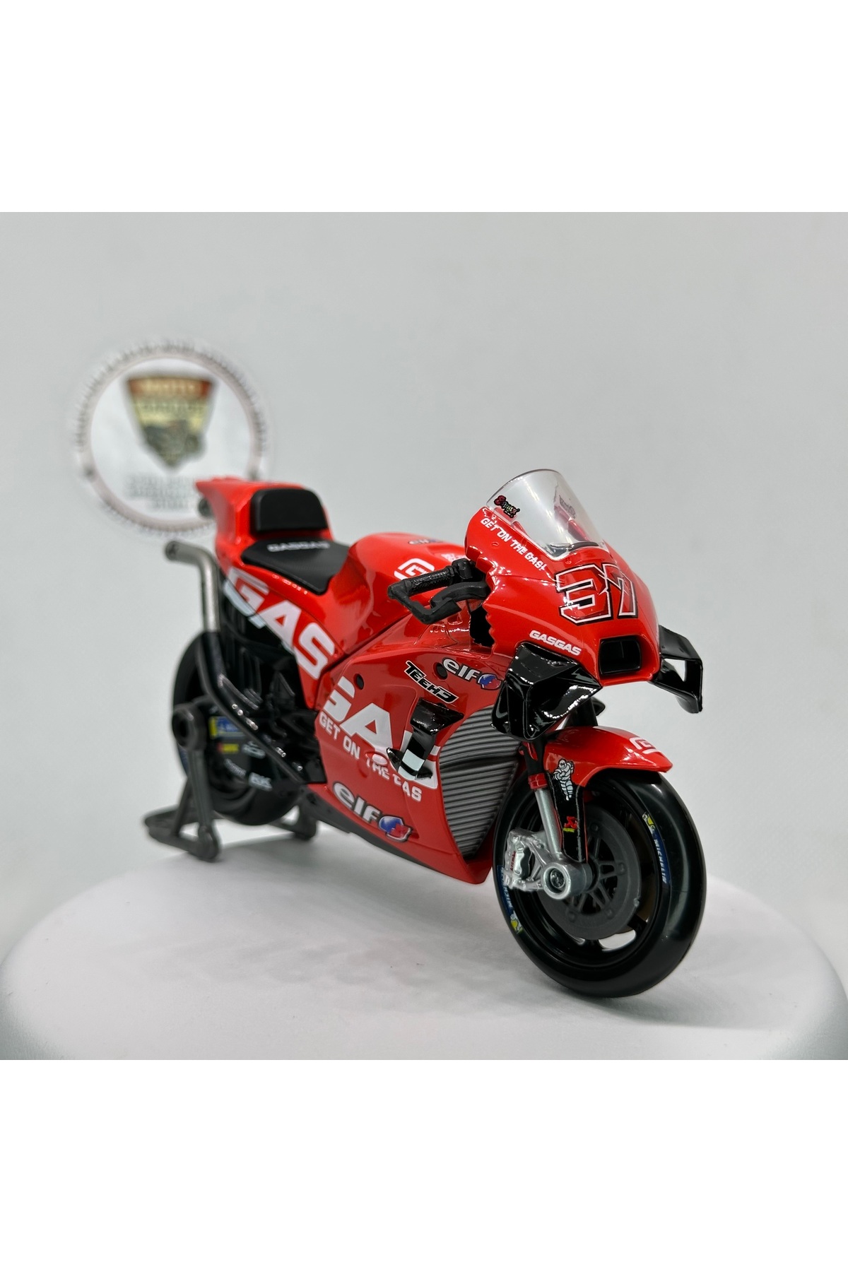 مدل خودرو GASGAS MOTOGP RACING 1:18 DIECAST MODEL MOTORCYCLE – METAL اورجینال Maisto Diecast