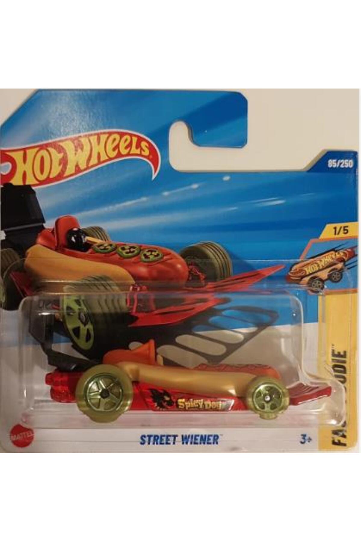 ماشین اسباب بازی چرخ دستی های تک خیابان وینر HYX23 فست فودی از ترکیه HOT WHEELS