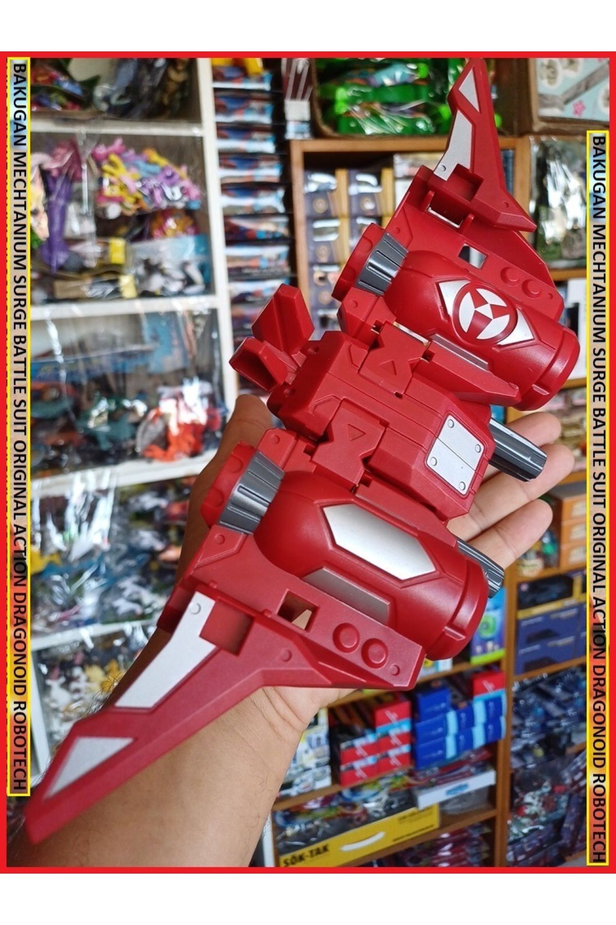 اسباب بازی های فیگور دیگر BAKUGAN MECHTANIUM JETKOR COPER GEAR ACTION DRAGONOID ROBOTECH AIR OYUNCAKSAHİLİ