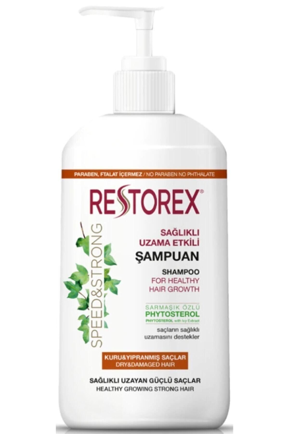 شامپو ترمیم کننده برای موهای خشک و آسیب دیده 1000 میلی لیتر Restorex