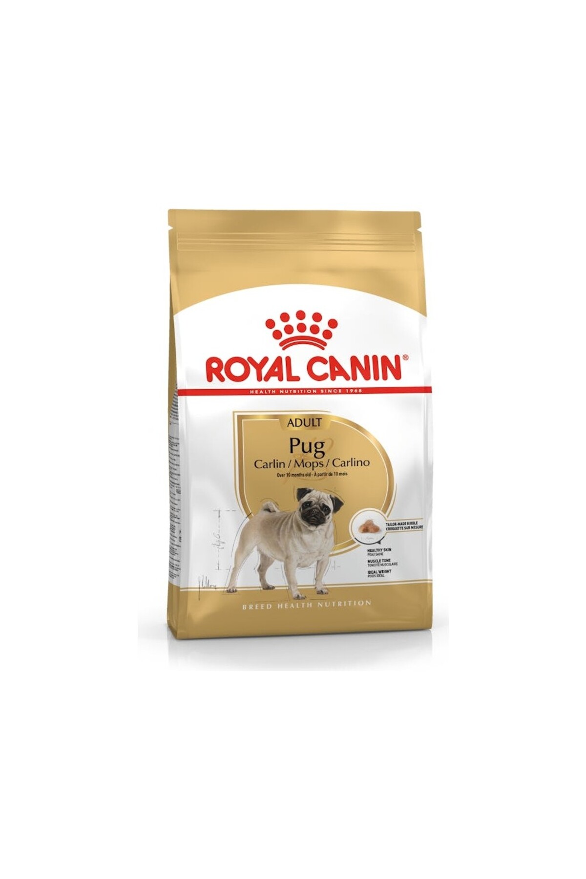 غذای خشک سگ پاگ بالغ رویال کنین Royal Canin، ۱٫۵ کیلوگرم 1.5 kg