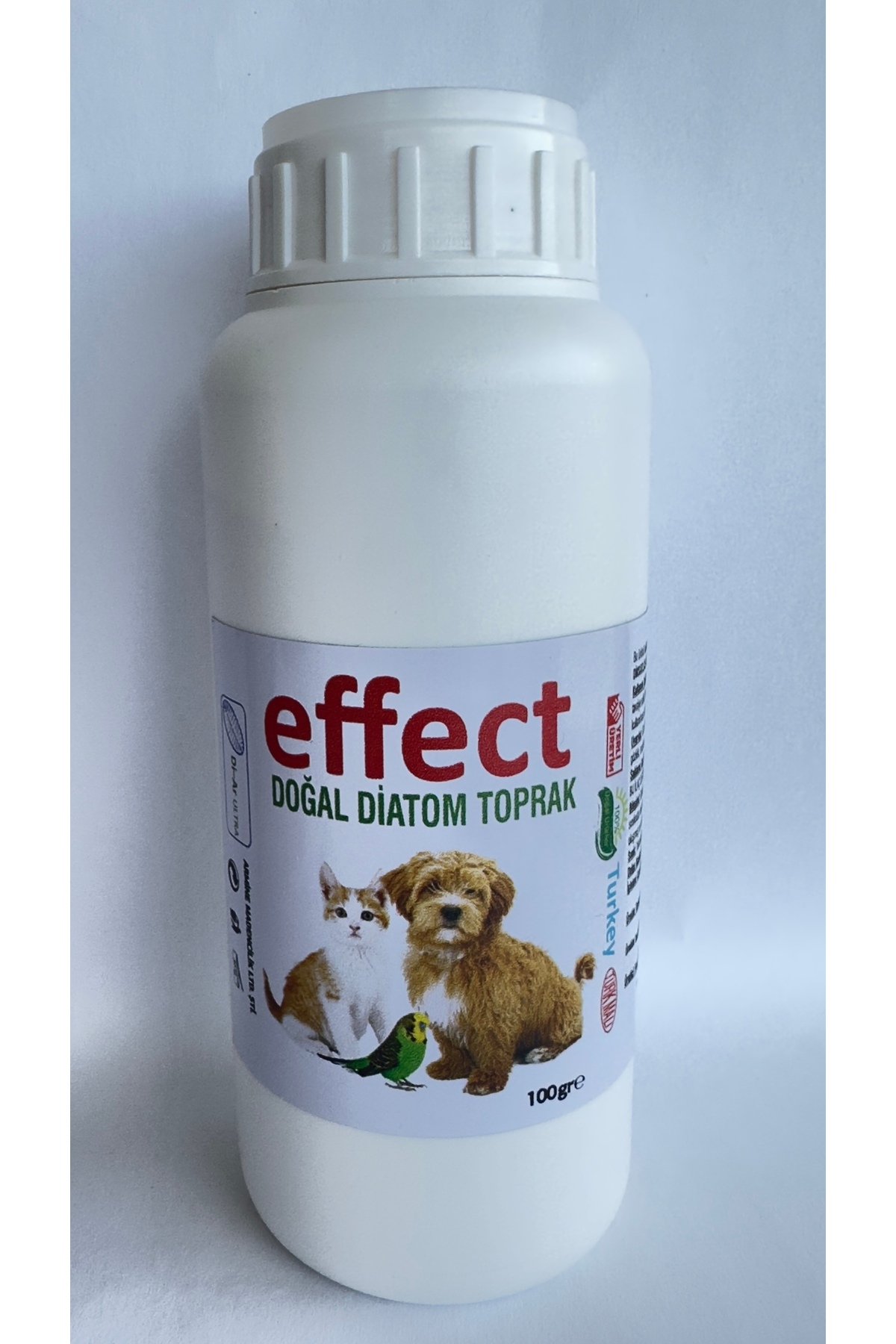 پودر خاک دیاتومه طبیعی دی‌آر Di-Ar مدل EDDT-100، ۱۰۰ گرم