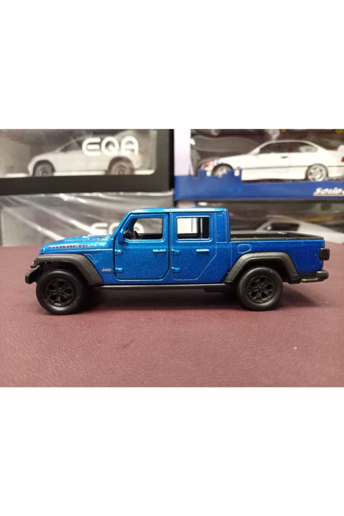 مدل خودرو 1:36 مقیاس 2020 JEEP RUBICON DIECAS MODEL PULL AND DROP آبی اورجینال WELLY