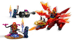 مجموعه ساختنی لگو LEGO نینجاگو NINJAGO نبرد اژدهای چشمه کای مدل 71815، ۱۲۰ قطعه، حداقل سن ۴ سال