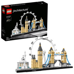مجموعه ساختنی لگو LEGO آرکیتکچر Architecture لندن مدل 21034، ۴۶۸ قطعه، حداقل سن ۱۲ سال