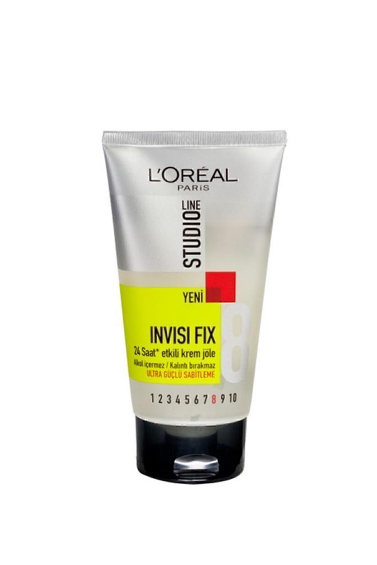 L'Oreal Paris ژل موی فوق العاده قوی لورال سری Studio Line ویژه موهای خشک و مستعد ریزش 150میل
