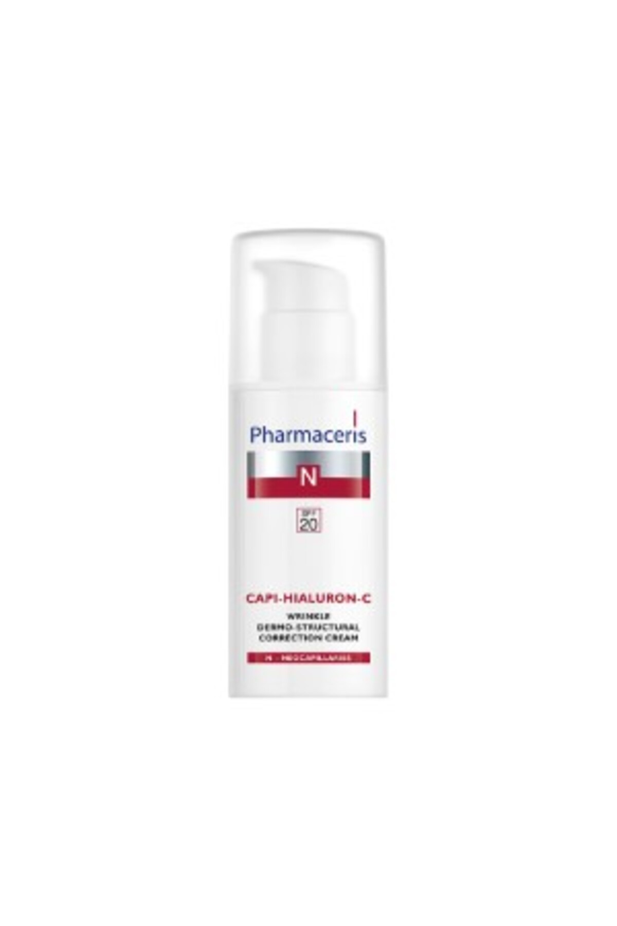 کرم دور چشم CAPI HIALURON C WRINKLE SPF 20 مخصوص پوست های مستعد تحریک 50 میل اورجینال Pharmaceris