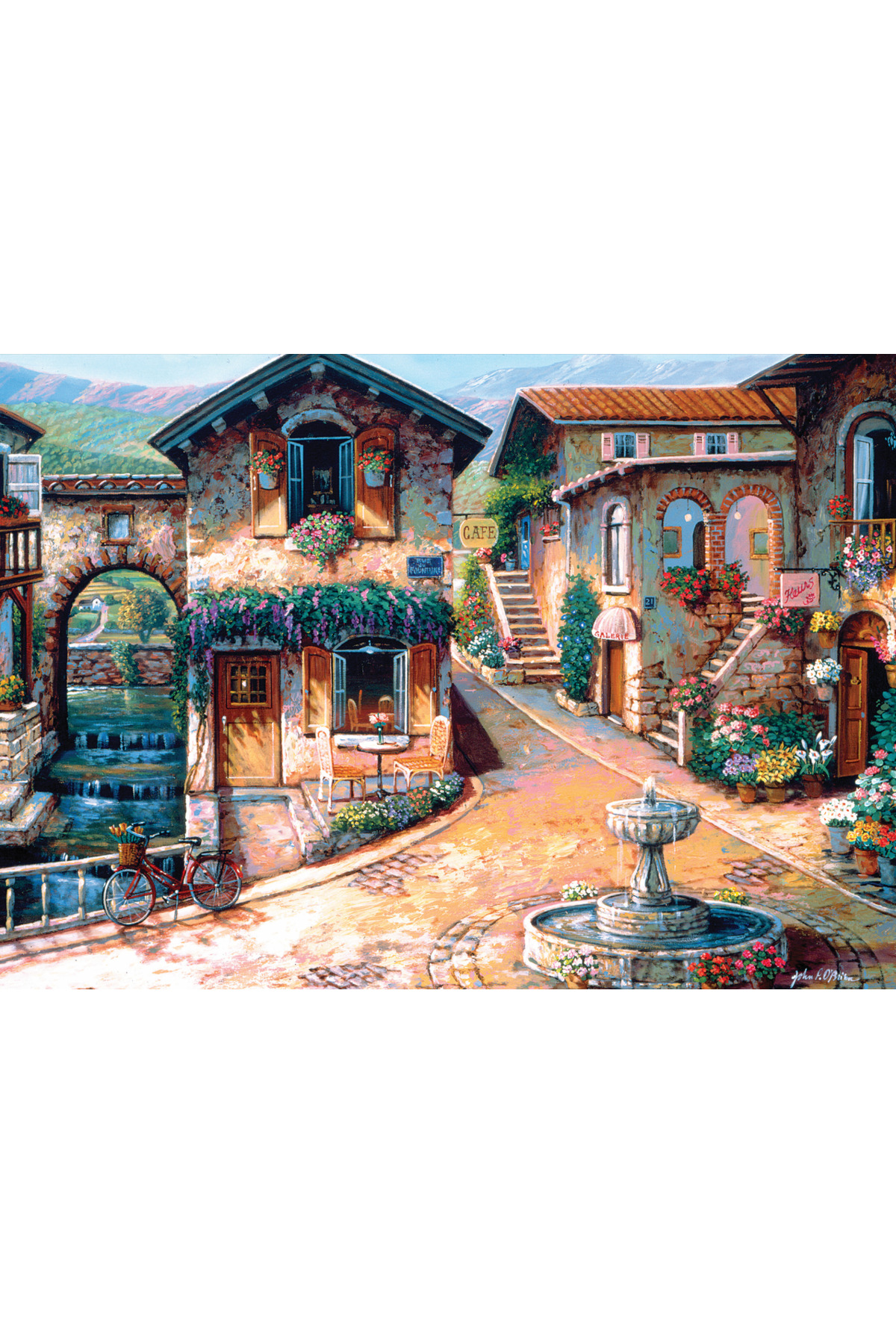 پازل 20068 چشمه روی قطعه 500 SQUARE اورجینال Ks Games