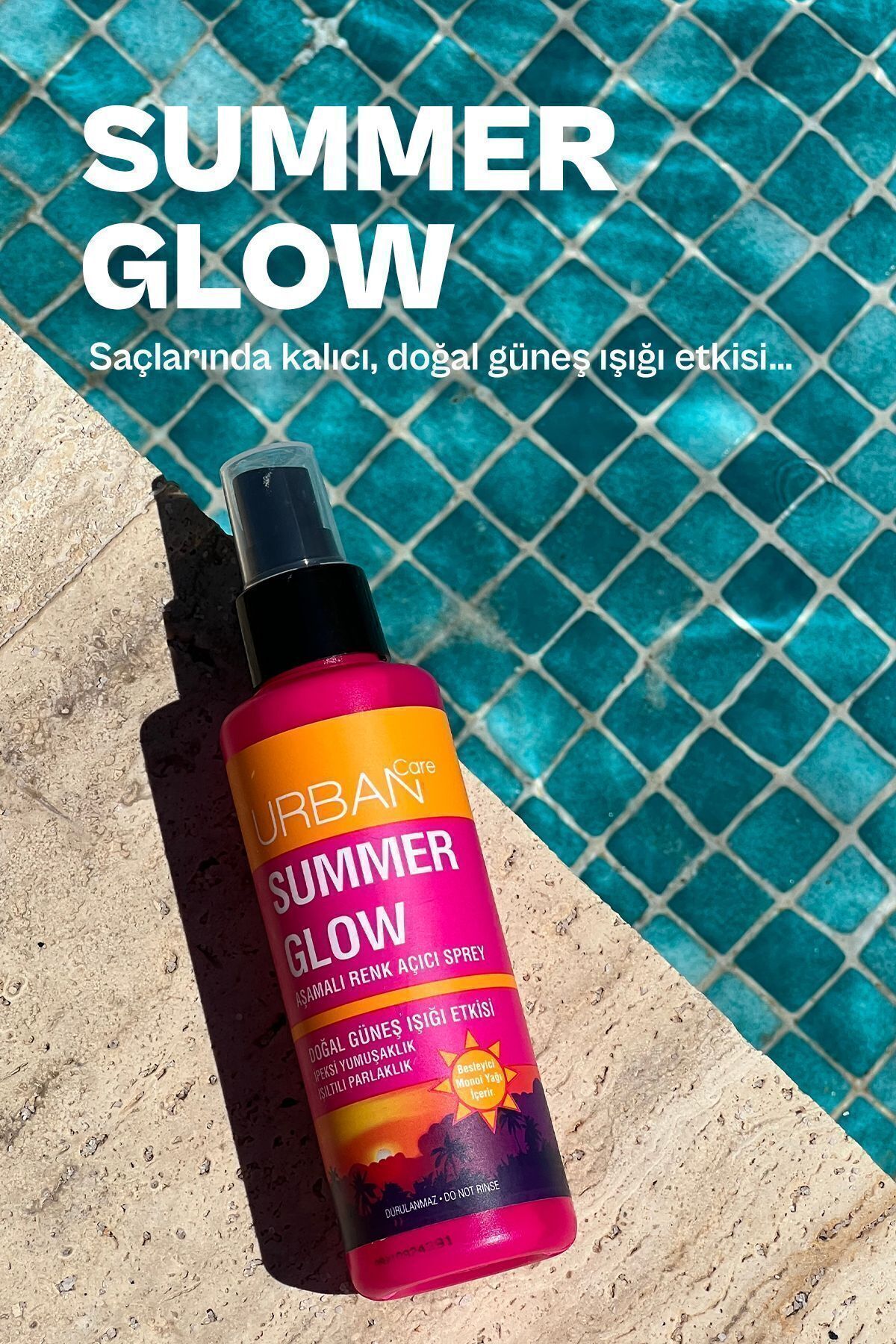 اسپری روشن کننده دائمی مو Summer Glow Progressive - 150 میلی لیتر  اربن کر Urban Care