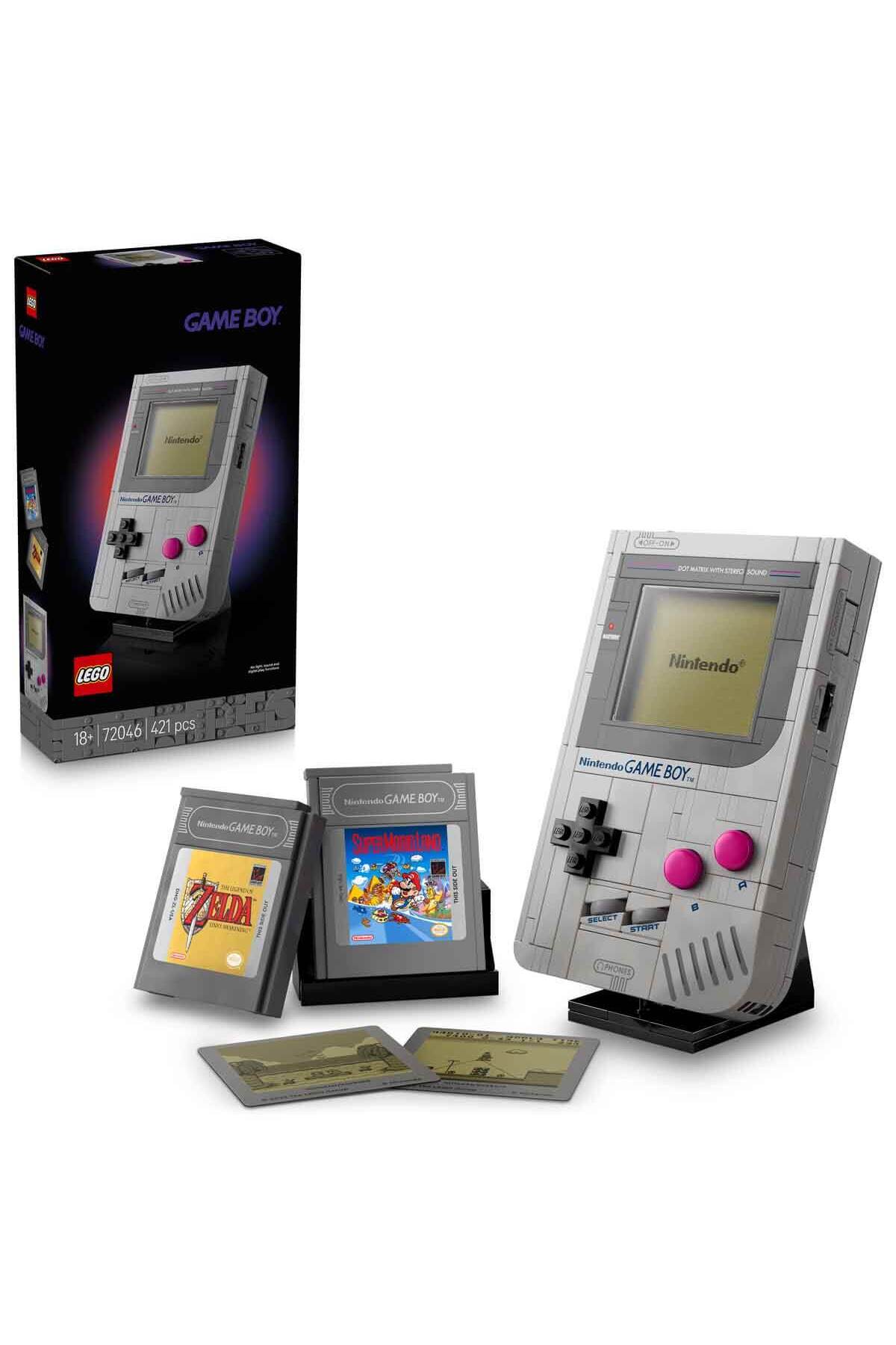 لگو و اسباب بازی های ساخت محور GAME BOY 72046 ست ساختمان مدل خلاقانه برای طرفداران بزرگسال 421 عدد از ترکیه LEGO