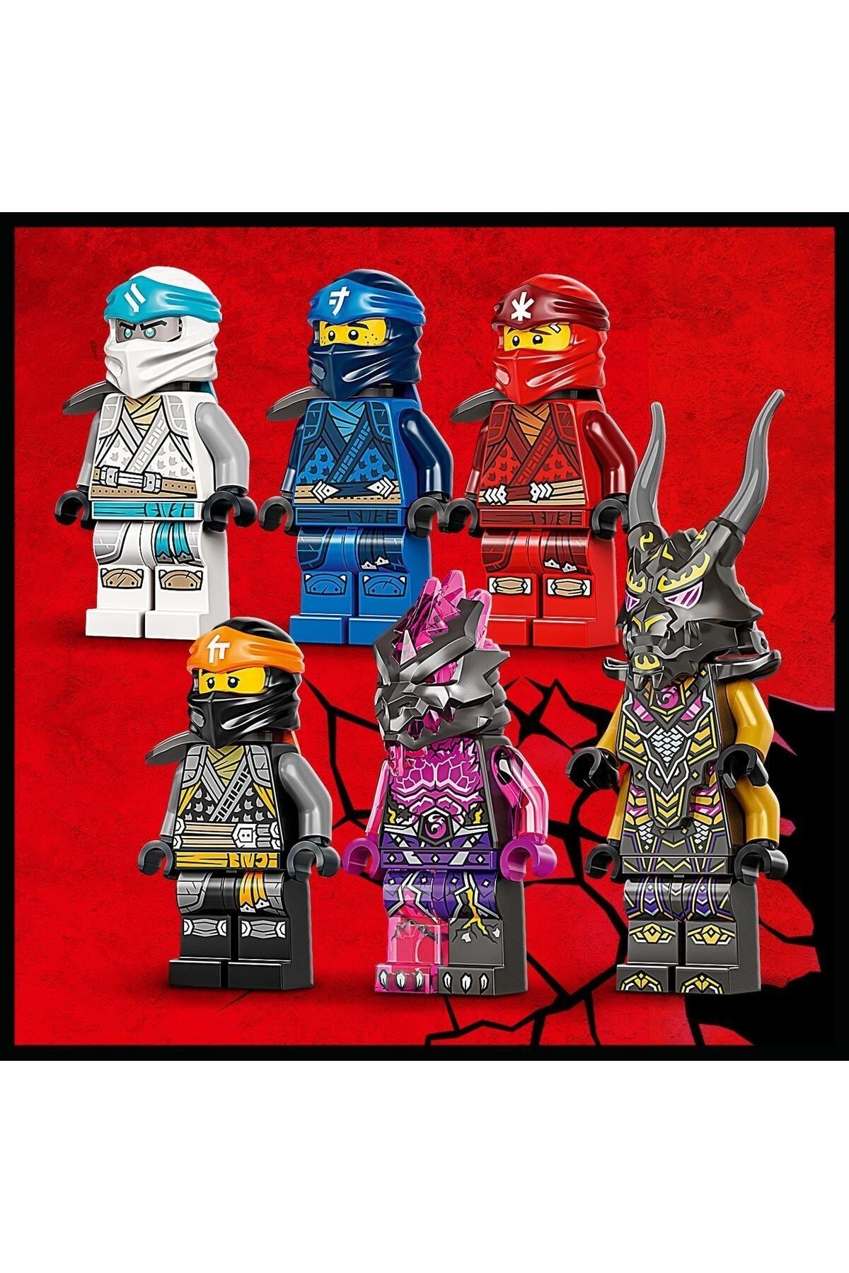 LEGO لگو ست ساختنی نینجاگو کریستال پادشاه معبد 71771 برای کودکان 8 سال به بالا (703 قطعه)