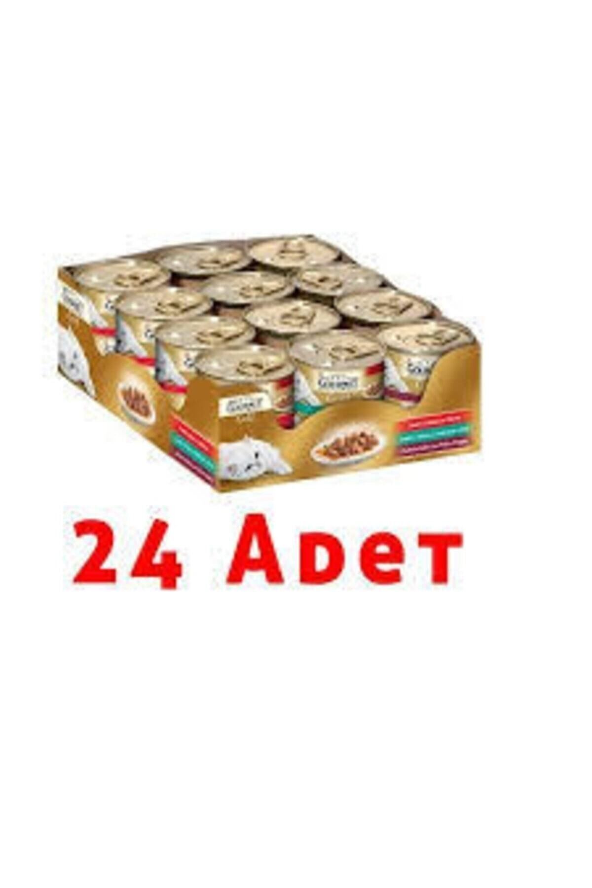 غذای گربه گورمت Gourmet Purina Gold، بسته ۲۴ عددی ۸۵ گرمی