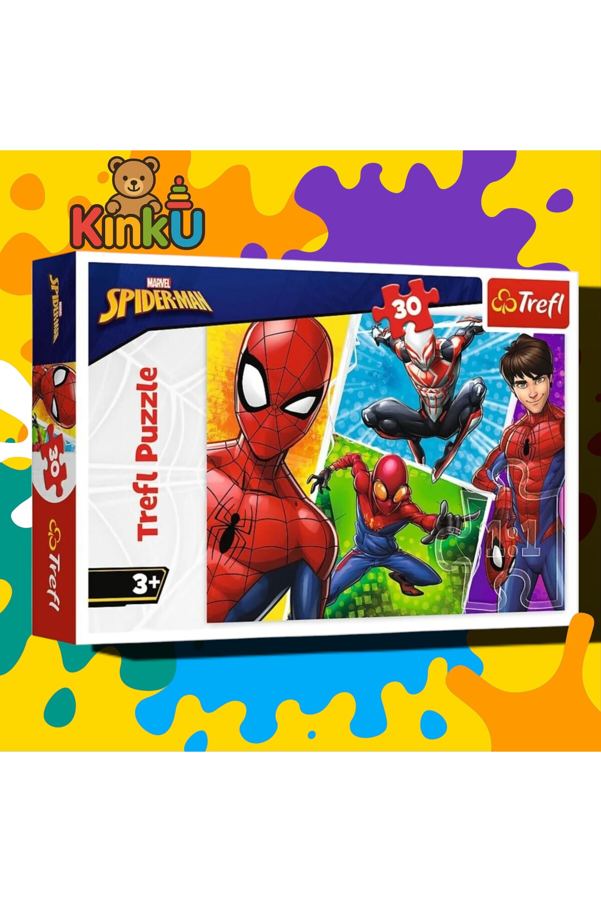 پازل 30 تکه TREFL DISNEY MARVEL SPIDER MAN از ترکیه KİNKU