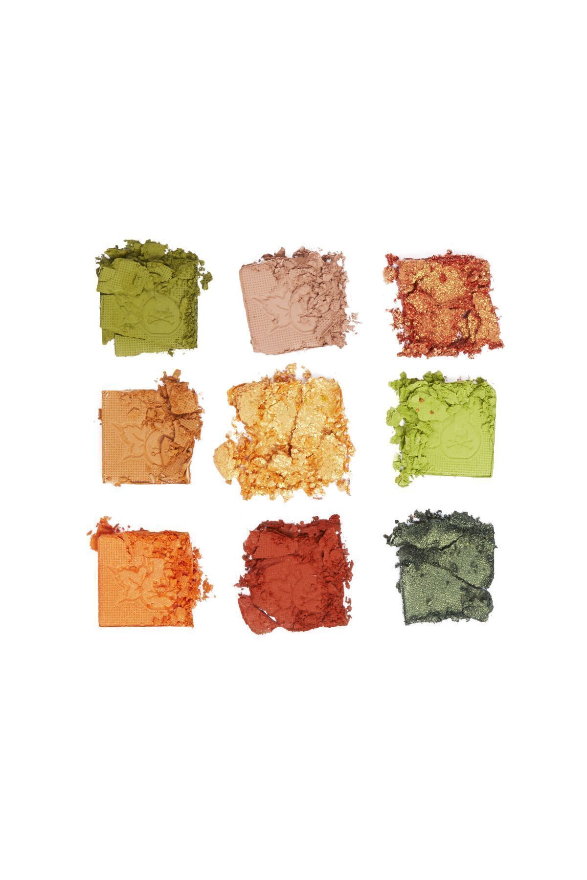 سایه چشم DC X POISON IVY BOTANICAL HEART EYESHADOW PALETTE پالت چراغ جلو Revolution
