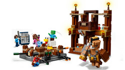 مجموعه ساختنی لگو LEGO ماینکرفت Minecraft حلقه مبارزه عمارت جنگلی مدل 21272، ۴۹۱ قطعه