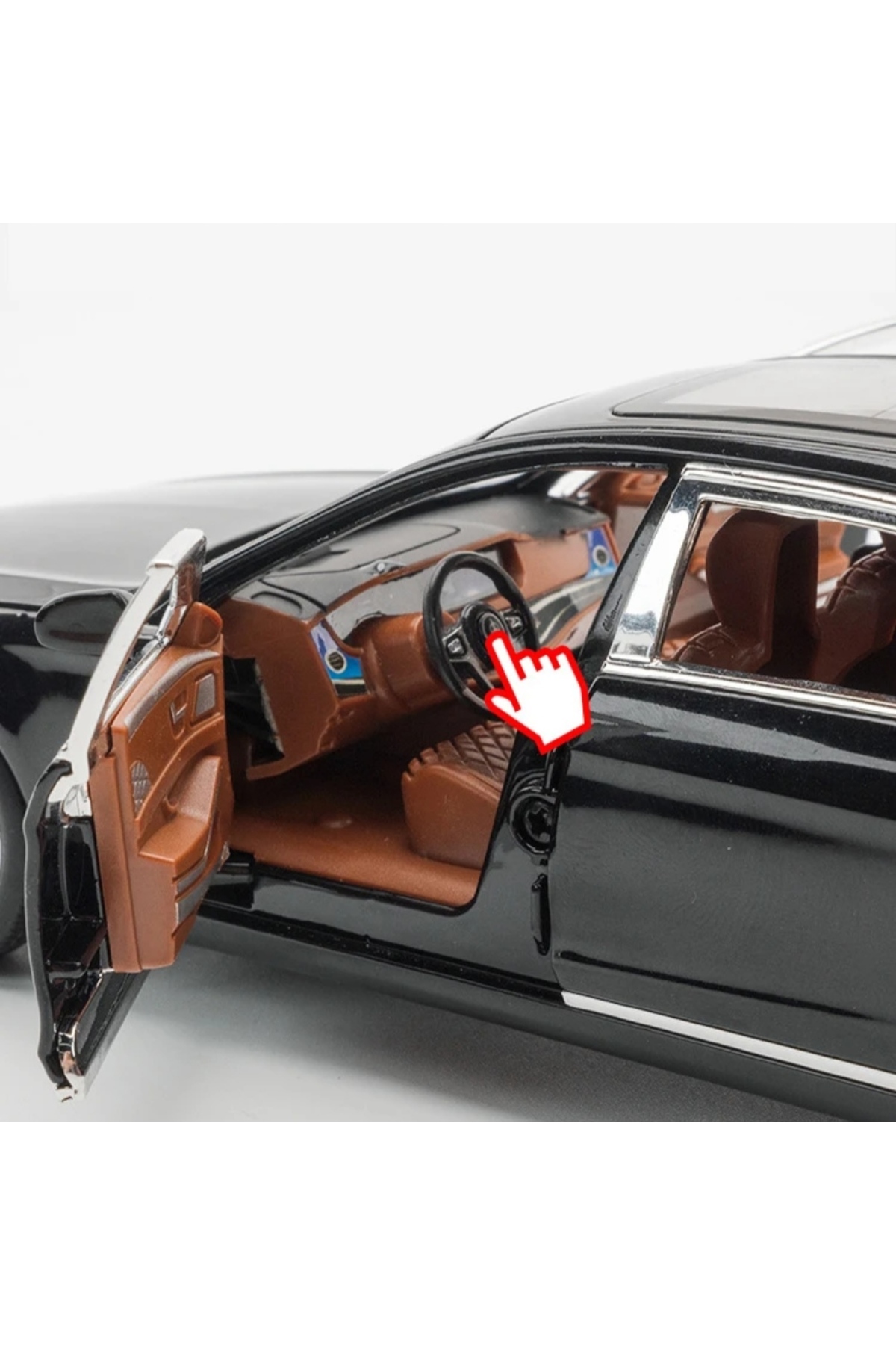 مدل خودرو مرسدس بنز MAYBACH S600 1:24 SCALE DIECAST MODEL METAL CAR اورجینال Jutenya
