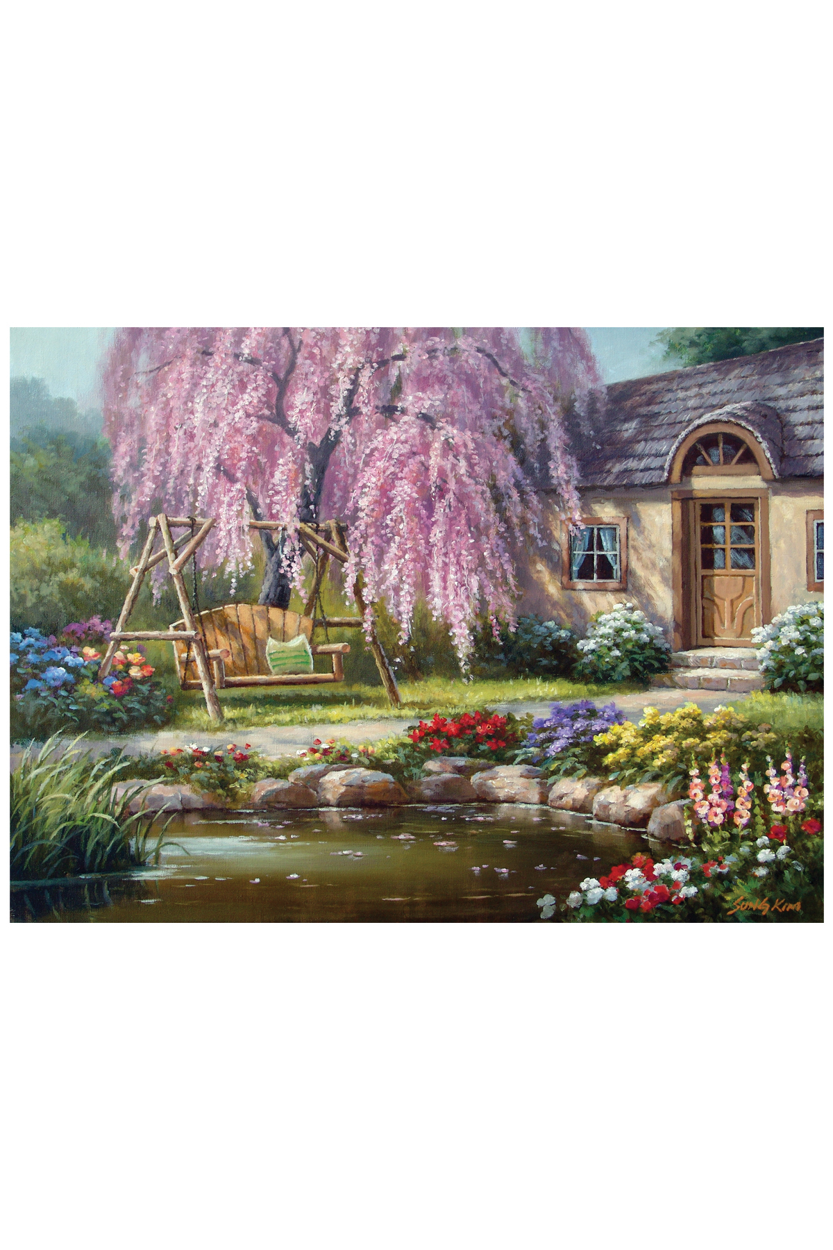 پازل 1000 تکه درخت گیلاس 1089 از ترکیه Anatolian Puzzle