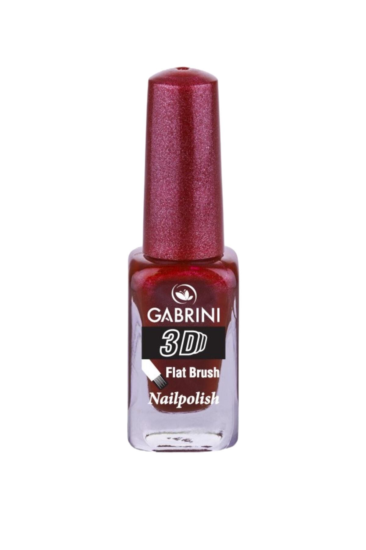 لاک ناخن 3D NAILPOLISH 18 اورجینال Gabrini