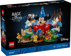 مجموعه ساختنی لگو LEGO آیدیز Ideas مدل 21352 جادوی دیزنی، ۱۱۰۳ قطعه