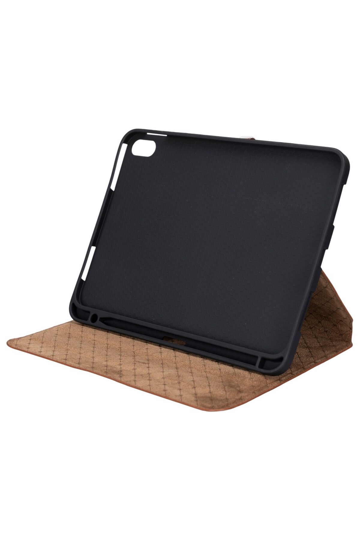 کاور تبلت APPLE IPAD نسل 10 سازگار با قاب چرمی 10.9 اینچی SHADOWED TAN bouletta