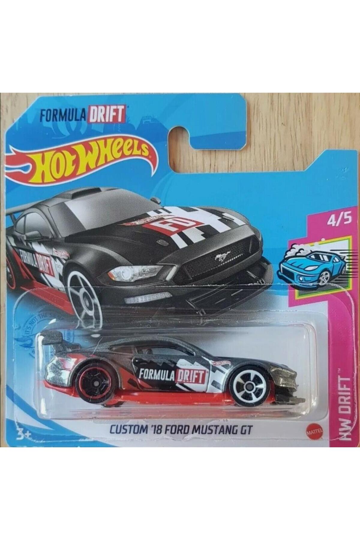 مدل خودرو خودروی سفارشی 18 فورد موستانگ HW دریفت 4 5 اورجینال HOT WHEELS