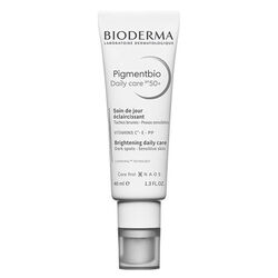 کرم روز روشن‌کننده بایودرما Bioderma سری پیگمنت‌بیو دیلی کر SPF 50+ حجم ۴۰ میلی‌لیتر برای پوست حساس دارای لک