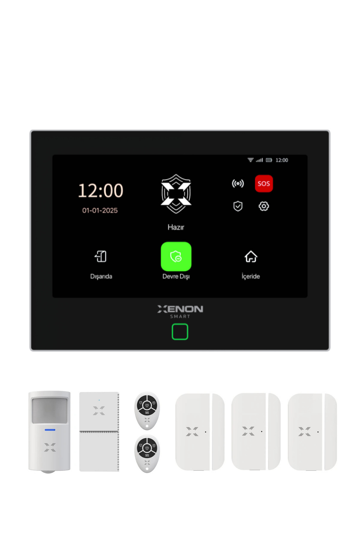 کیت دزدگیر هوشمند زنون اسمارت Xenon Smart X7570 با وای‌فای و تماس خودکار 3G