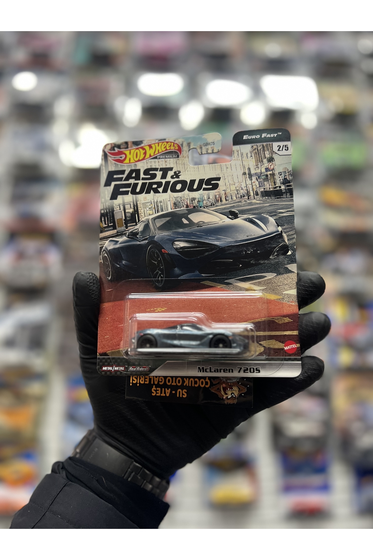 ماشین اسباب بازی سریع و خزنده مک لارن 720 1.64 2020 نادر هات ویلز اورجینال HOT WHEELS
