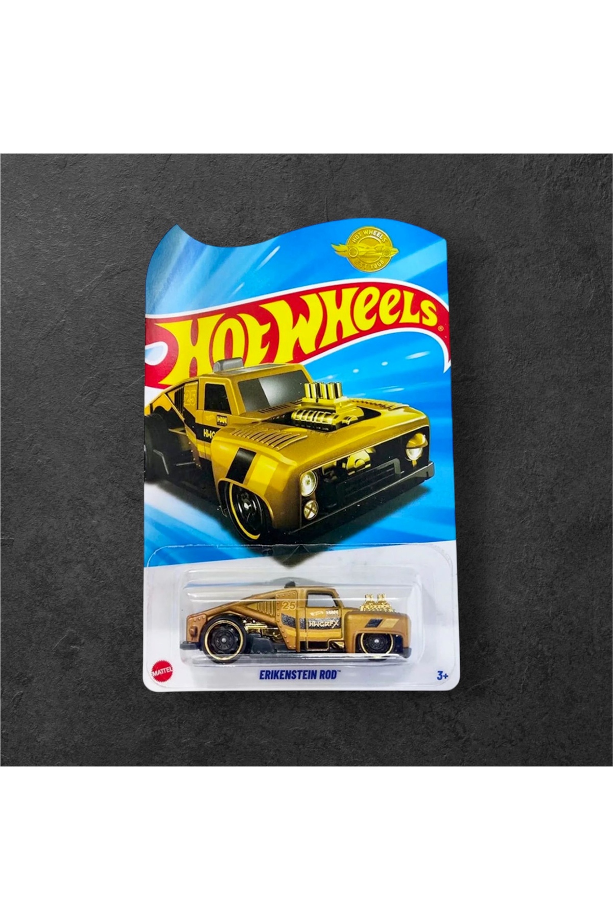 ماشین اسباب بازی ERIKENSTEIN ROD 2025 نسخه طلایی 1 64 HOT WHEELS