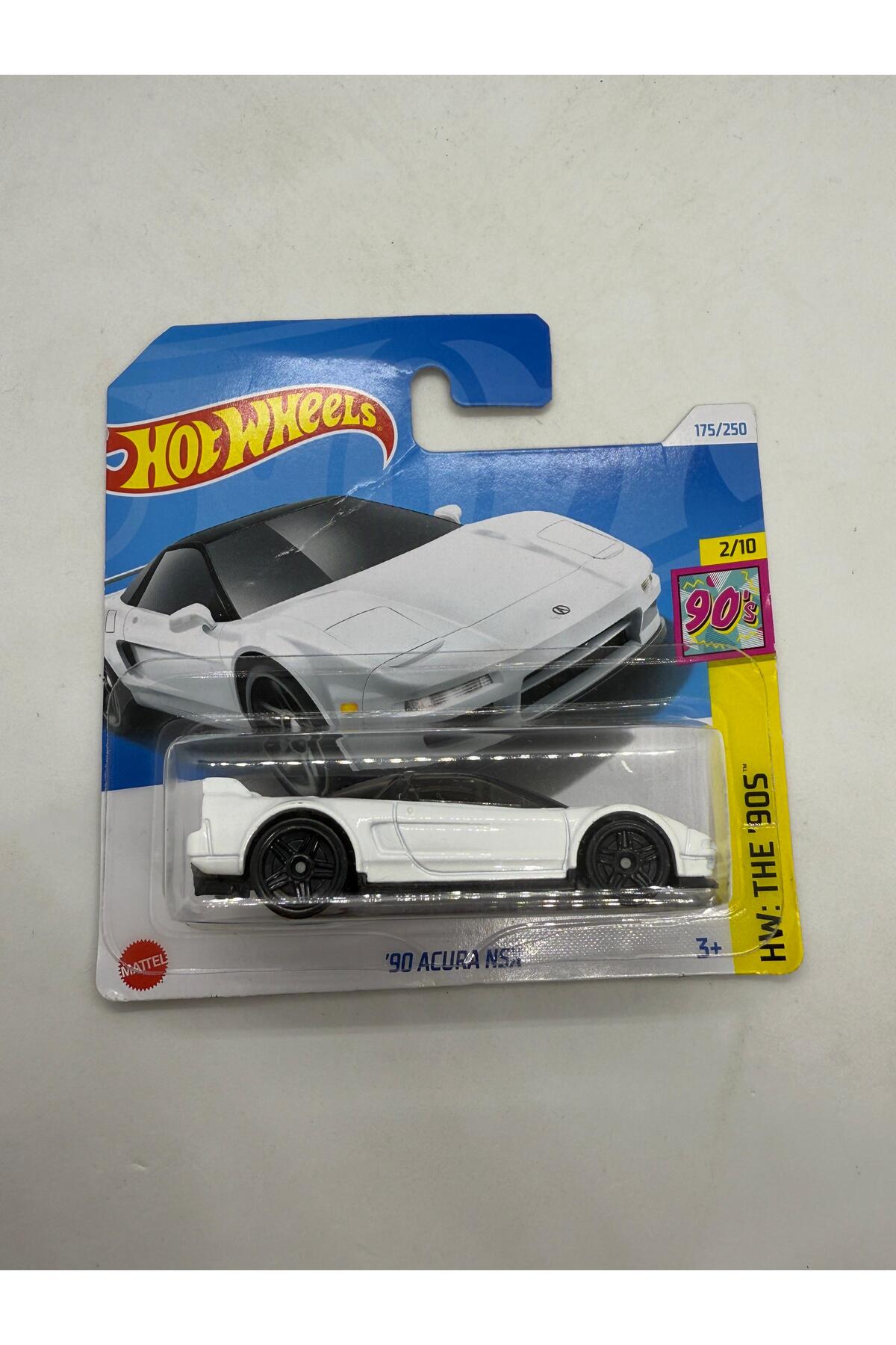ماشین اسباب بازی 90 ACURA NSX سفید از ترکیه HOT WHEELS
