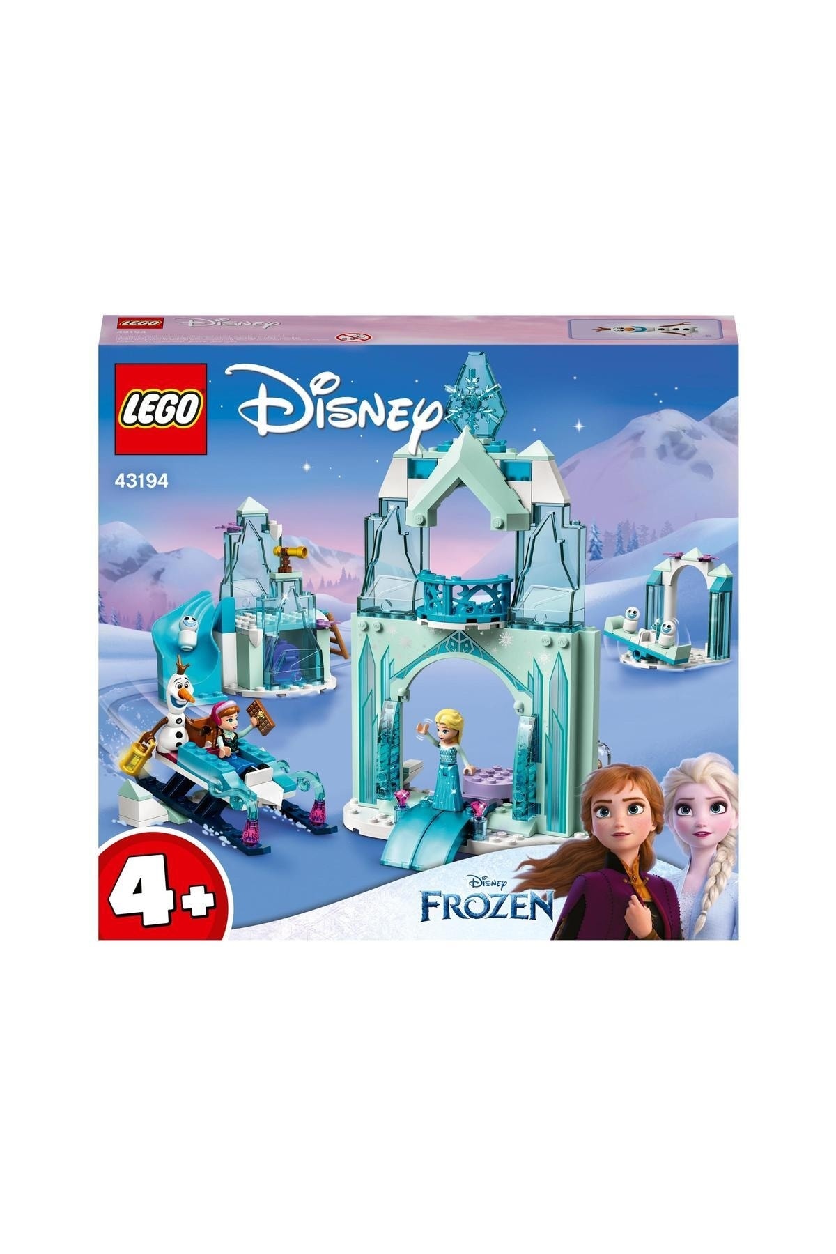 لگو ® | دیزنی پرنسس ™ آنا سرزمین WONDERLAND SNOW 43194 154 قطعه اورجینال LEGO