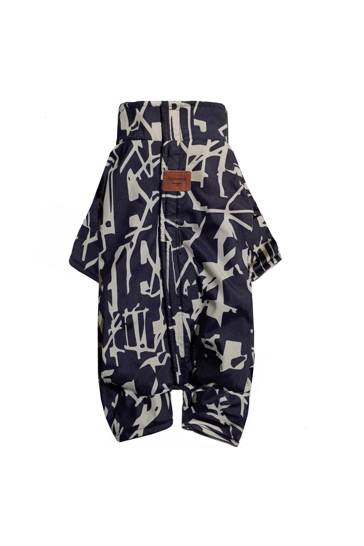 بارانی سگ آلفاداگ دیزاین Alphadog Design مدل Coverall Ligne با طراحی چهارپا، چندرنگ