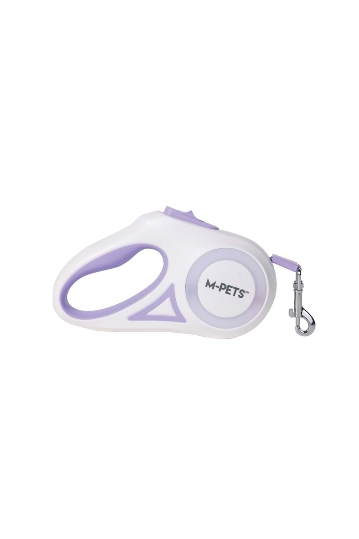 بند قلاده سگ جمع‌شونده LED ام‌پتس M-PETS Flash، طول ۵ متر، بنفش