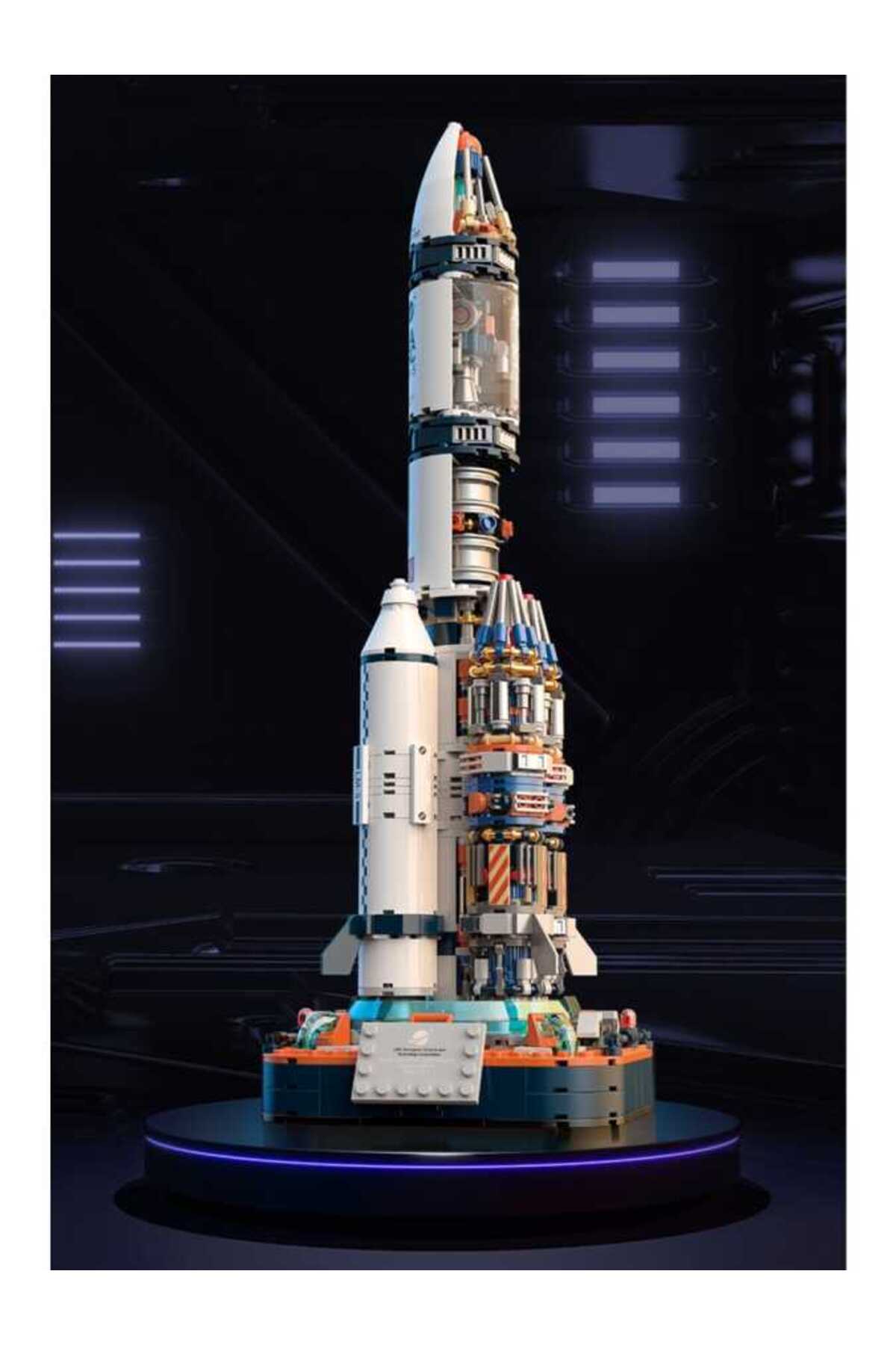 لگو و اسباب بازی های ساخت محور مجموعه ساز JAKI SPACE SERIESSPACE ROCKET JK8501 +800 PIECES از ترکیه Vagonlife