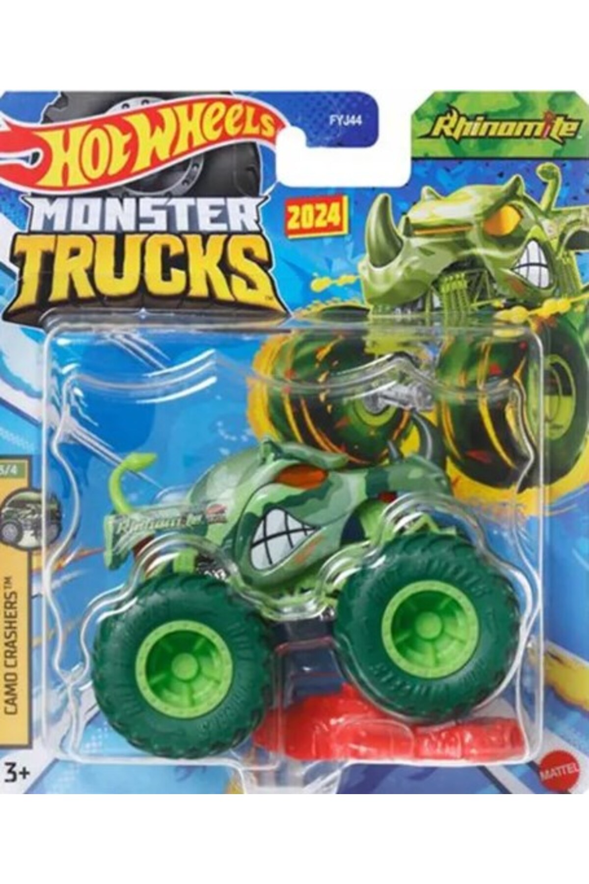 ماشین اسباب بازی کامیون های هیولا رینومیت HTM51 هات ویلز اورجینال HOT WHEELS