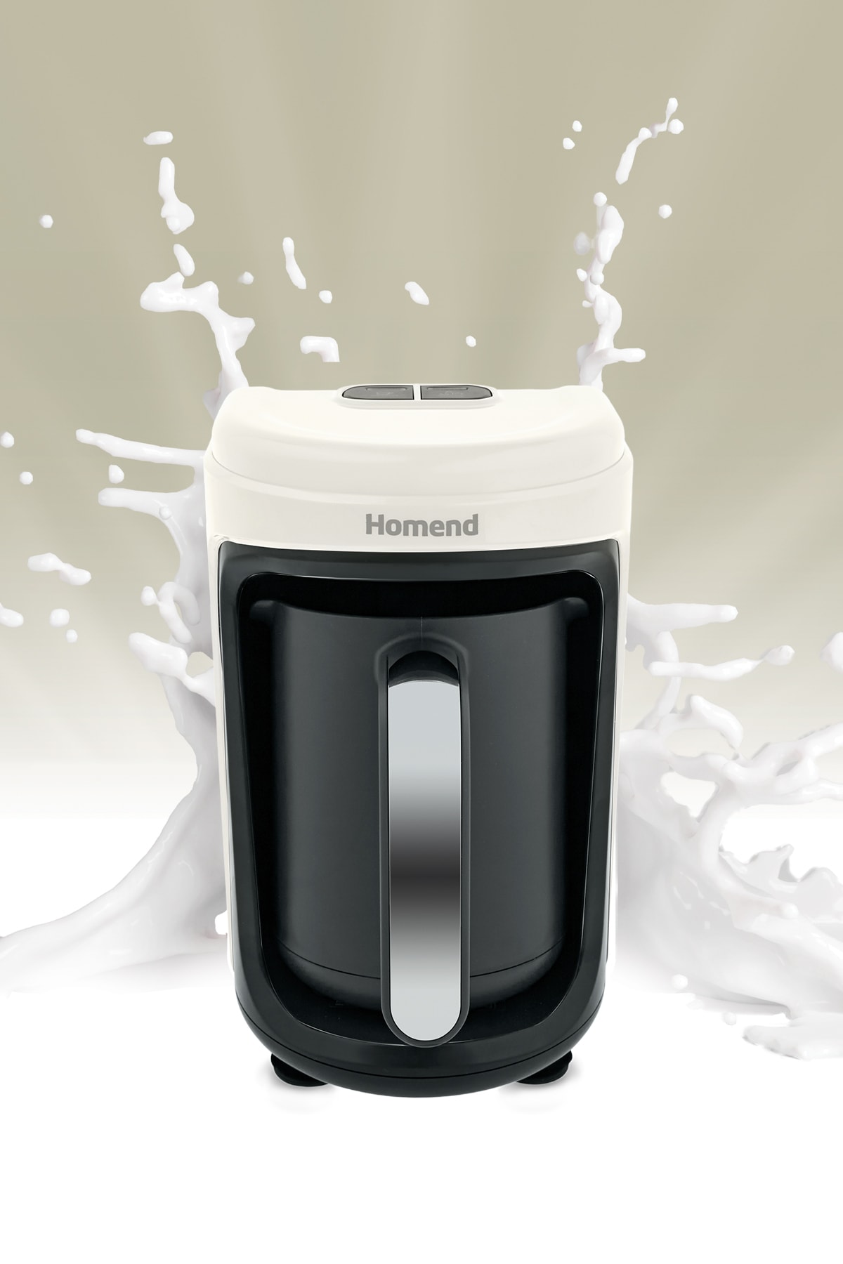 قهوه ساز ترک POTTOMAN MILK IN 1874H TURKISH COFFEE MACHINE WITH CREAM METAL 700.01.01.0366 اورجینال HOMEND
